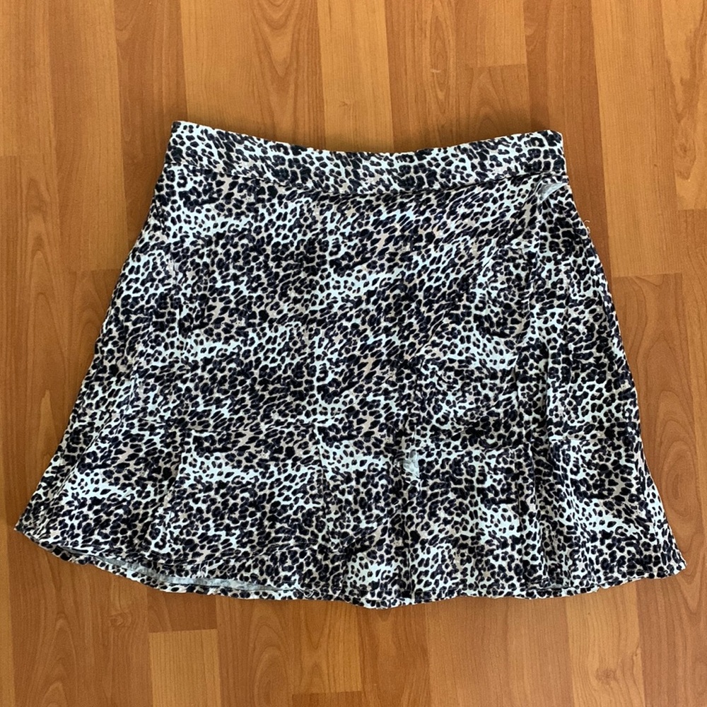 Cheetah Print Skirt